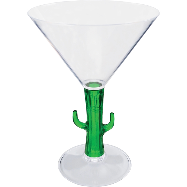 10 oz. Plastic Martini Glass with choice of 8 novelty stem... from ASI 61952 Howw Mfg Co Inc / Howw USA