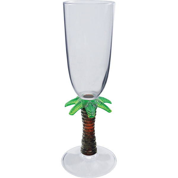 7 oz. Plastic Champagne Glass with choice of 8 novelty stem... from ASI 61952 Howw Mfg Co Inc / Howw USA