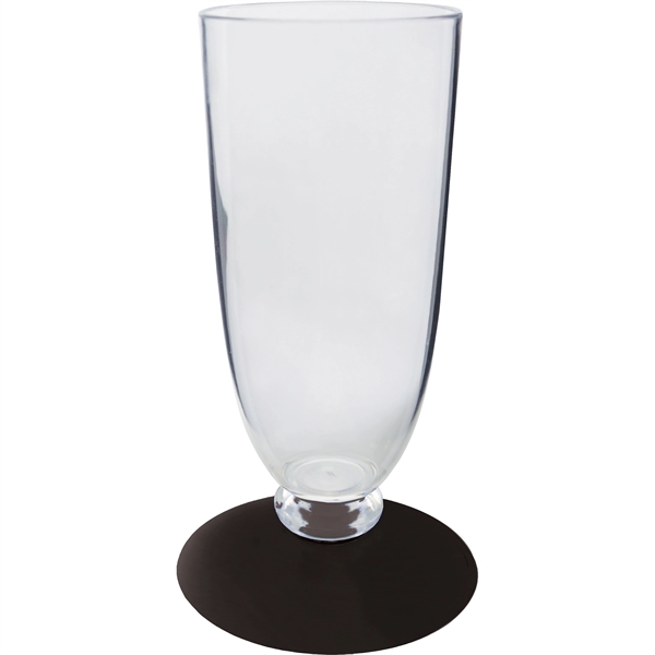 7 oz. Clear Plastic Champagne Glass, choose your color in short... from ASI 61952 Howw Mfg Co Inc / Howw USA