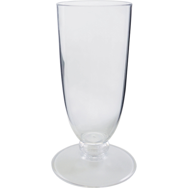 7 oz. Clear Plastic Champagne Glass, choose your color in short... from ASI 61952 Howw Mfg Co Inc / Howw USA