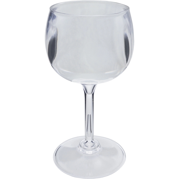Plastic Goblet. Clear Bowl w/choice of short or long stem base... from ASI 61952 Howw Mfg Co Inc / Howw USA
