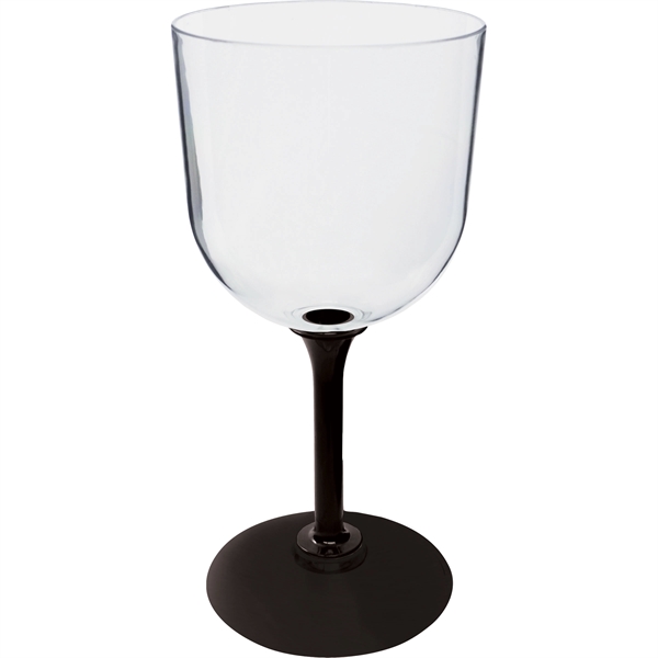 Plastic Goblet. Clear Bowl w/choice of short or long stem base... from ASI 61952 Howw Mfg Co Inc / Howw USA