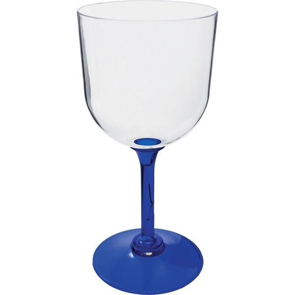 Plastic Goblet. Clear Bowl w/choice of short or long stem base... from ASI 61952 Howw Mfg Co Inc / Howw USA