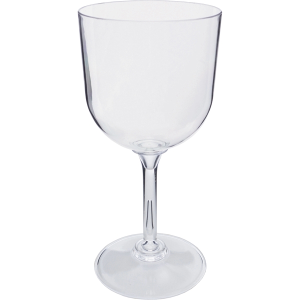 Plastic Goblet. Clear Bowl w/choice of short or long stem base... from ASI 61952 Howw Mfg Co Inc / Howw USA