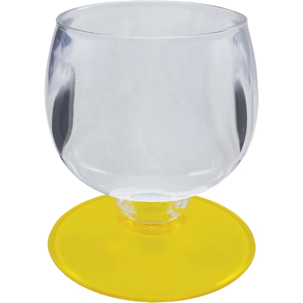 Plastic Goblet. Clear Bowl w/choice of short or long stem base... from ASI 61952 Howw Mfg Co Inc / Howw USA