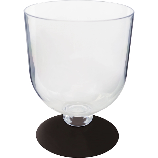 Plastic Goblet. Clear Bowl w/choice of short or long stem base... from ASI 61952 Howw Mfg Co Inc / Howw USA