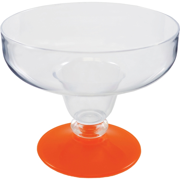 12 oz. Plastic Margarita Glass. Clear Bowl w/choice of short or... from ASI 61952 Howw Mfg Co Inc / Howw USA