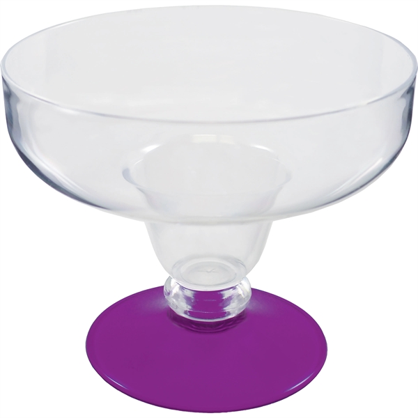 12 oz. Plastic Margarita Glass. Clear Bowl w/choice of short or... from ASI 61952 Howw Mfg Co Inc / Howw USA