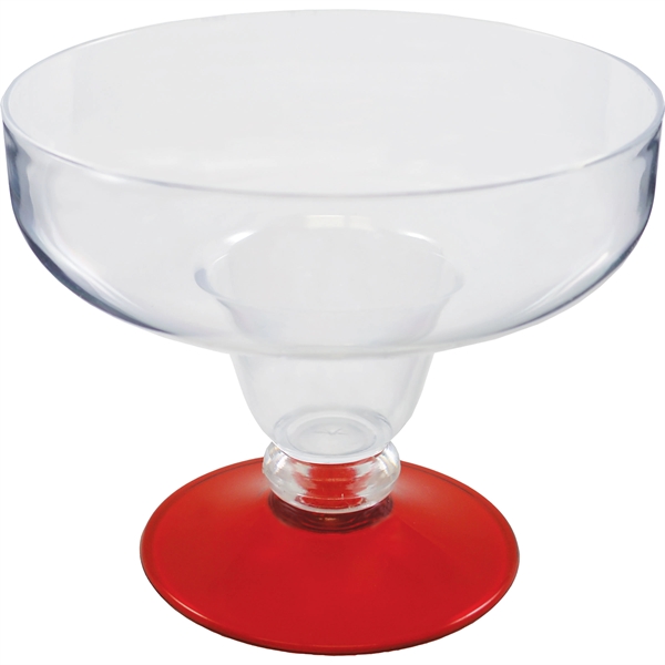 12 oz. Plastic Margarita Glass. Clear Bowl w/choice of short or... from ASI 61952 Howw Mfg Co Inc / Howw USA