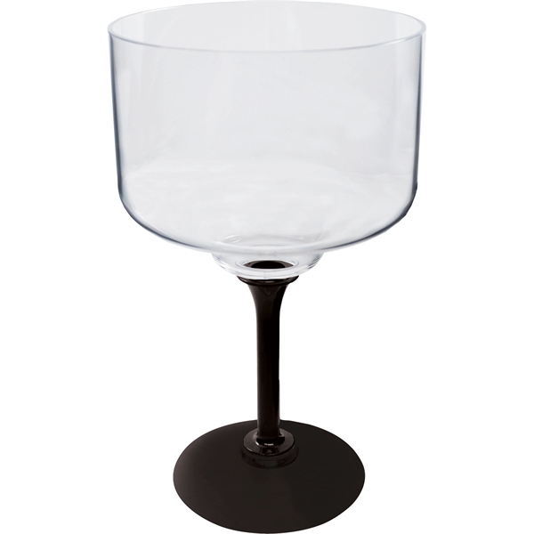 18 oz. Plastic Margarita Glass. Clear Bowl w/choice of short or... from ASI 61952 Howw Mfg Co Inc / Howw USA