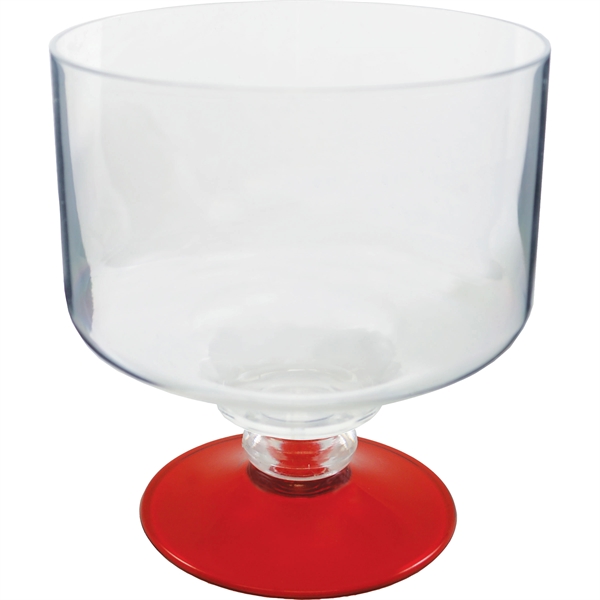 18 oz. Plastic Margarita Glass. Clear Bowl w/choice of short or... from ASI 61952 Howw Mfg Co Inc / Howw USA