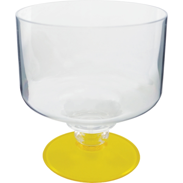 18 oz. Plastic Margarita Glass. Clear Bowl w/choice of short or... from ASI 61952 Howw Mfg Co Inc / Howw USA