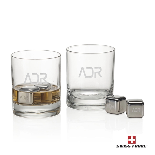 Swiss Force® S/S Ice Cubes & Chelsea On-the-Rocks... from ASI 84592 St Regis Group