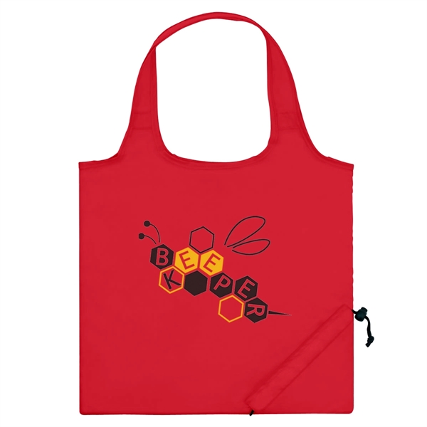 Foldaway Tote.  Made of 210 Denier Polyester.  18" Handles.... from ASI 61125 Hit Promotional Products / Hit®