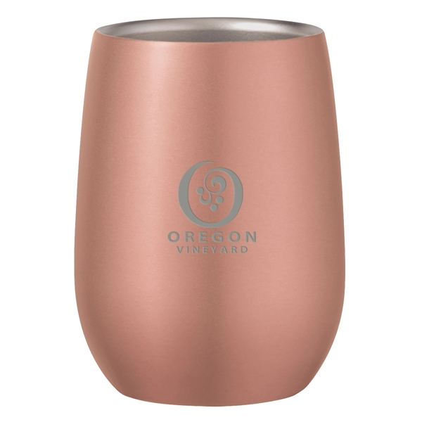 Stainless Steel Stemless Wine Glass... from ASI 61125 Hit Promotional Products / Hit®