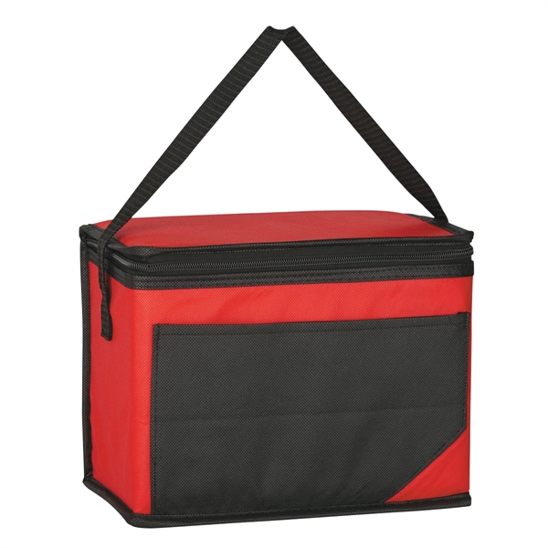 Non-Woven Chow Time Kooler Bag. Made Of 80 Gram Non-Woven, Coated... from ASI 61125 Hit Promotional Products / Hit®