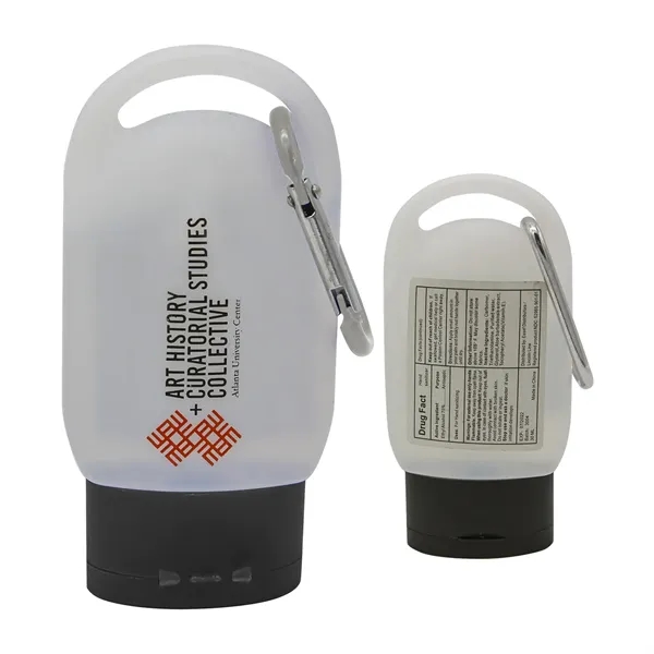 1 oz. Sanitizer Carabiner.... from ASI 52710 Lincoln Line