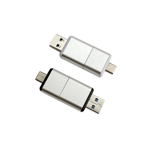 USB drive with second micro USB connector to be used with... from ASI 63776 KTI Networks Inc / KTI Promo
