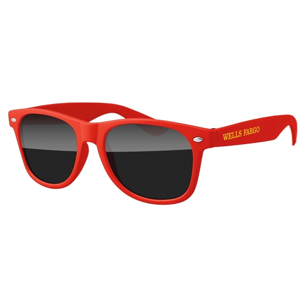 Quality PC Retro sunglasses with dark UV400 impact resistant PC lenses.... from ASI 57371 Eyevertising / Eyevertising®