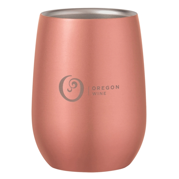 Stainless Steel Stemless Wine Glass... from ASI 61125 Hit Promotional Products / Hit®
