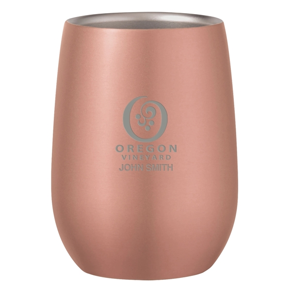 Stainless Steel Stemless Wine Glass... from ASI 61125 Hit Promotional Products / Hit®