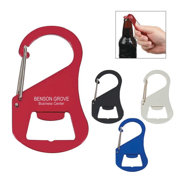 Combination carabiner and bottle opener... from ASI 61125 Hit Promotional Products / Hit®