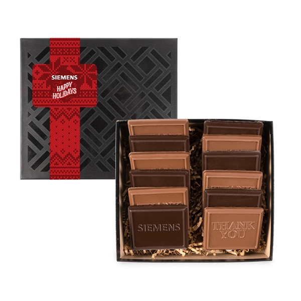 12 Piece Cookie and Confection Gift Set... from ASI 44900 NC Custom (CI/Lanco) / Chocolate Inn