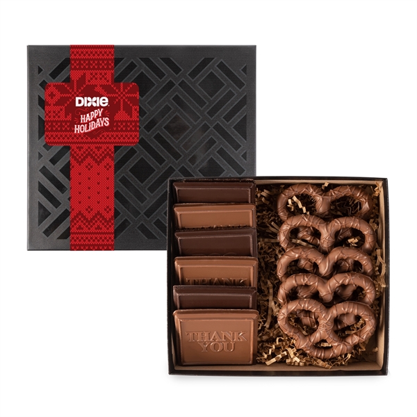 Cookie and Confection Set with Pretzels... from ASI 44900 NC Custom (CI/Lanco) / Chocolate Inn