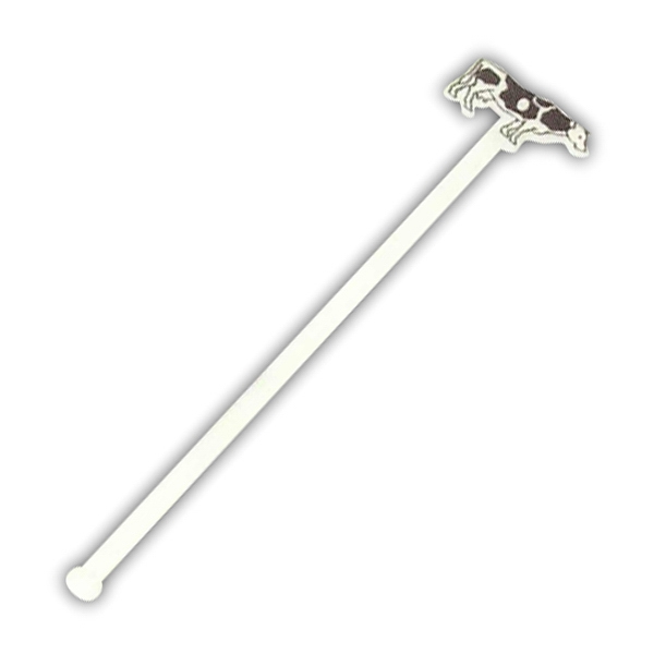 Cow Shaped Head Stirrer / Stir Stick / Swizzle Stick, 7"... from ASI 59683 Harco Enterprises LTD / Harco Enterprises