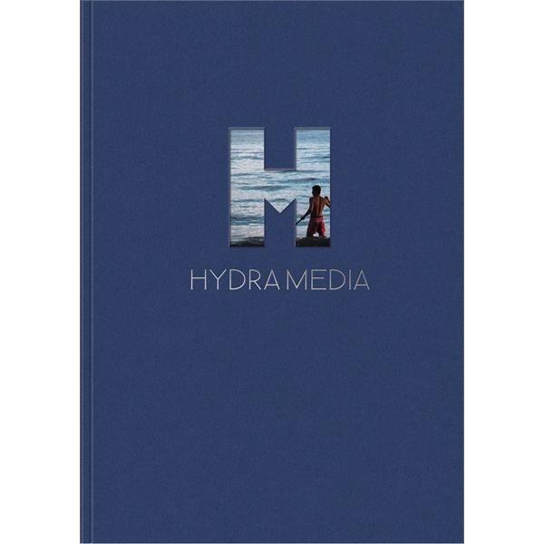 Flexible journals with perfect-bound spines, die-cut window, full-color insert and100 sheets... from ASI 91340 Journalbooks/Timeplanner Calendars