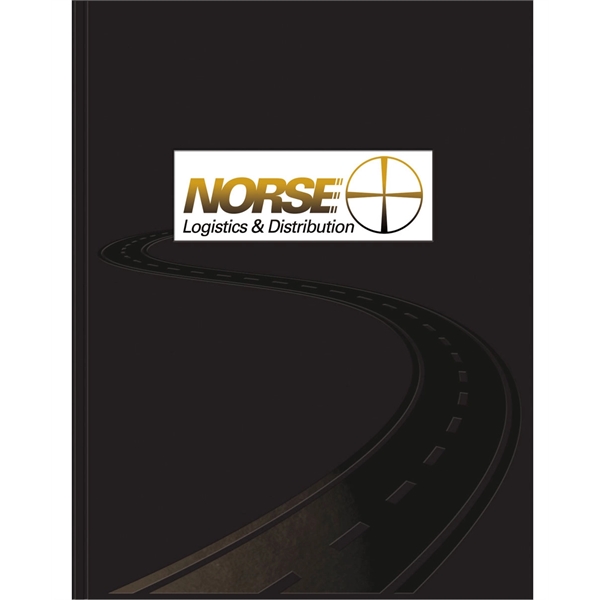 Flexible journals with perfect-bound spines, die-cut window, full-color insert and100 sheets... from ASI 91340 Journalbooks/Timeplanner Calendars