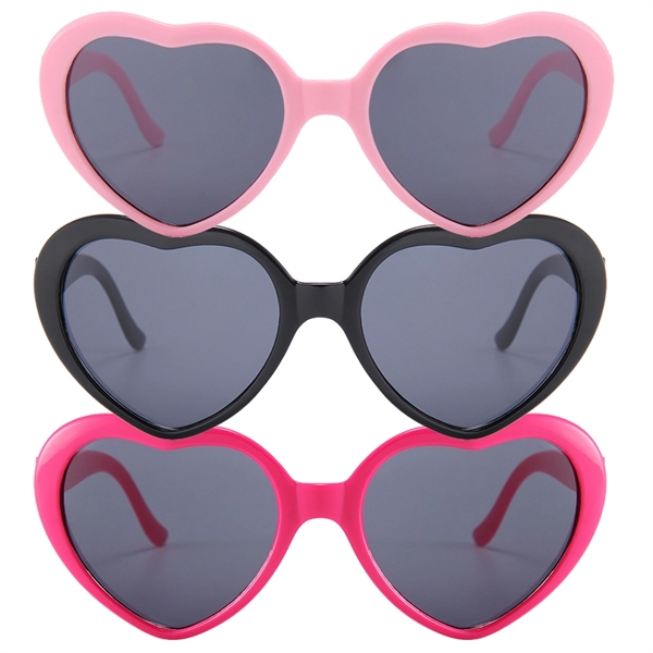 Heart shaped sunglasses with UV400 protection... from ASI 68190 Lungsal / Lungsal