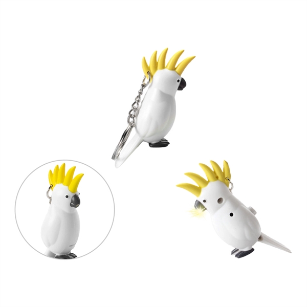 Cockatoo LED Keychain... from ASI 31517 Admart Products / Admart Line