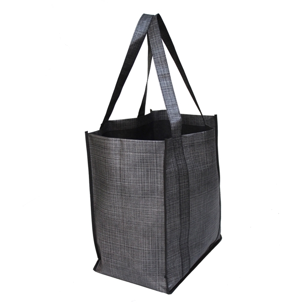 Made of eco-friendly heathered 90G non-woven gives this tote a fresh,... from ASI 79384 Preferred Nation Inc