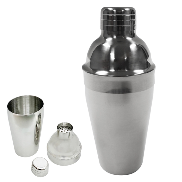 18.5 oz. stainless steel cocktail shaker with built-in strainer.... from ASI 61125 Hit Promotional Products / Hit®