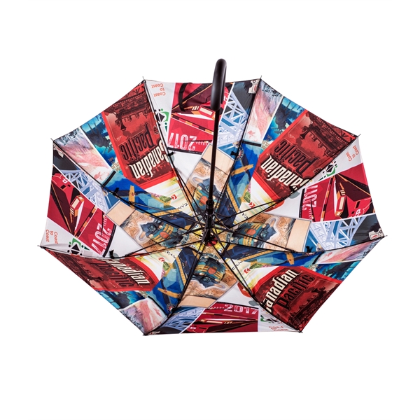 Double cover fiberglass umbrella features a 48 inch arc, fiberglass shaft,... from ASI 76730 Peerless Umbrella Co Inc / Threads By Peerless