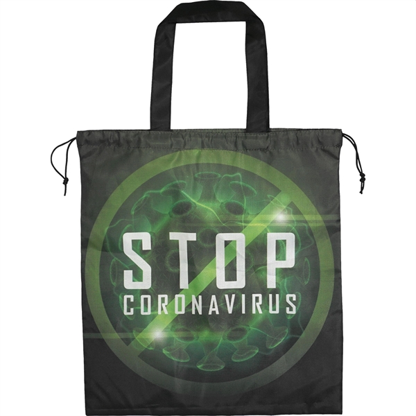 Full Color Drawstring Tote Bag... from ASI 30208 A P Specialties / AP Specialties