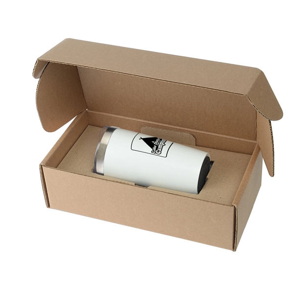 20 oz. powder coated stainless steel insulated tumbler inside a eco-friendly,... from ASI 52840 Evans Manufacturing