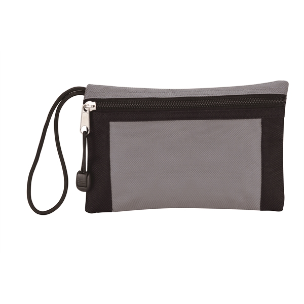 Wrist strap accessory bag in 600 denier nylon and elastic string.... from ASI 31977 Adline Industries Inc