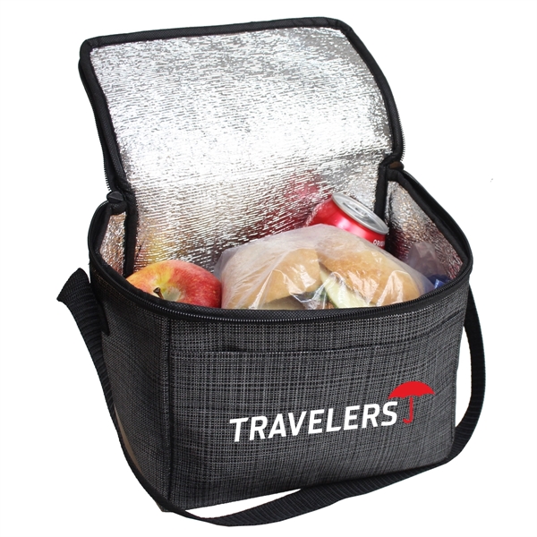 Made of 90G eco-friendly heathered non-woven. This cooler foam padded &... from ASI 79384 Preferred Nation Inc