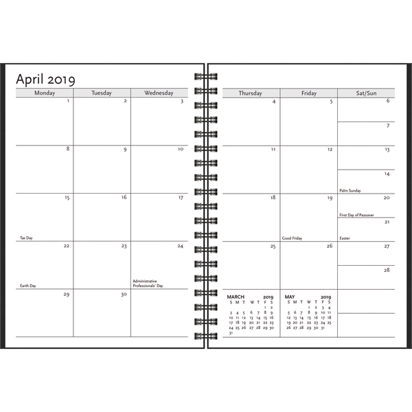 7"x 10" Hybrid wire bound, foil or deboss imprint, 70 sheet... from ASI 91340 Journalbooks/Timeplanner Calendars