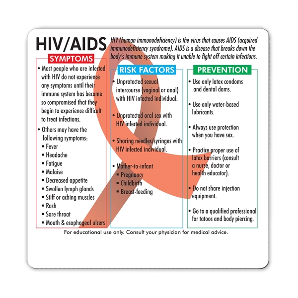 Health and safety information magnet with full color process graphics.... from ASI 92977 UniversalPromo, Inc / UP Line