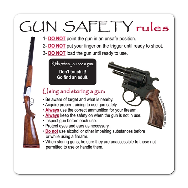 Health and safety information magnet with full color process graphics.... from ASI 92977 UniversalPromo, Inc / UP Line