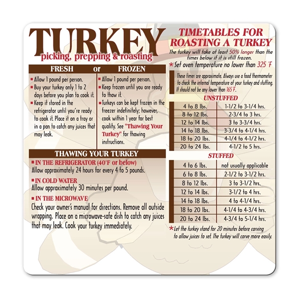 Health and safety information magnet with full color process graphics.... from ASI 92977 UniversalPromo, Inc / UP Line