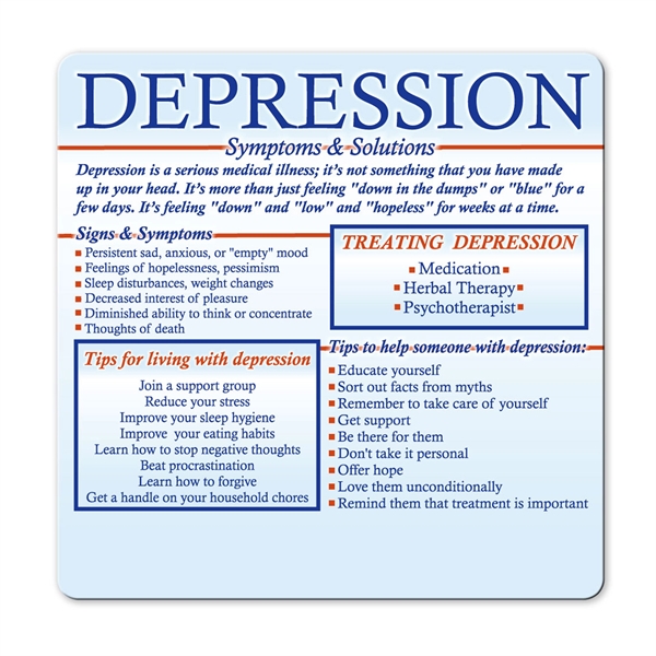 Health and safety information magnet with full color process graphics.... from ASI 92977 UniversalPromo, Inc / UP Line