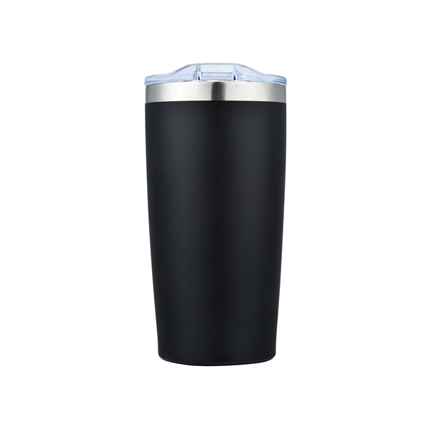 20 OZ. double wall stainless steel tumbler featuring a clear lid.... from ASI 34800 Alstar Creations