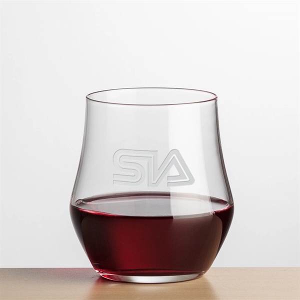 Beautifully shaped Crystalline stemless wine glass perfect for any wine connoisseur.... from ASI 84592 St Regis Group