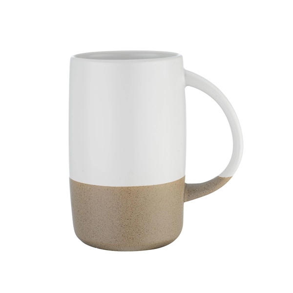 Matte, textured bottom ceramic mug. Improve your marketing performance during trade... from ASI 41511 Brainchild USA Inc / BrainChild Gift Club