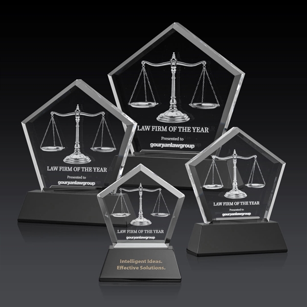 This pentagonal award is the perfect way to let your image... from ASI 84592 St Regis Group / St Regis