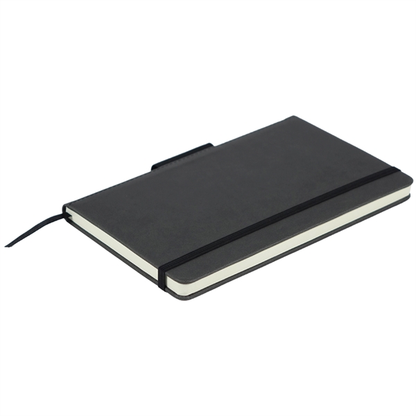 Soft leatherette two tone notebook featuring a matching ribbon bookmark and... from ASI 34800 Alstar Creations
